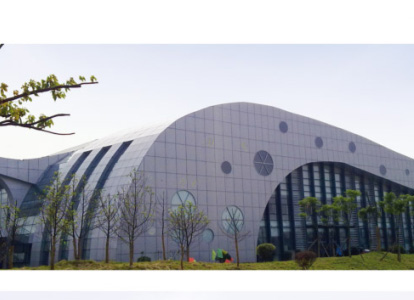 赣州会议中心外景网架工程